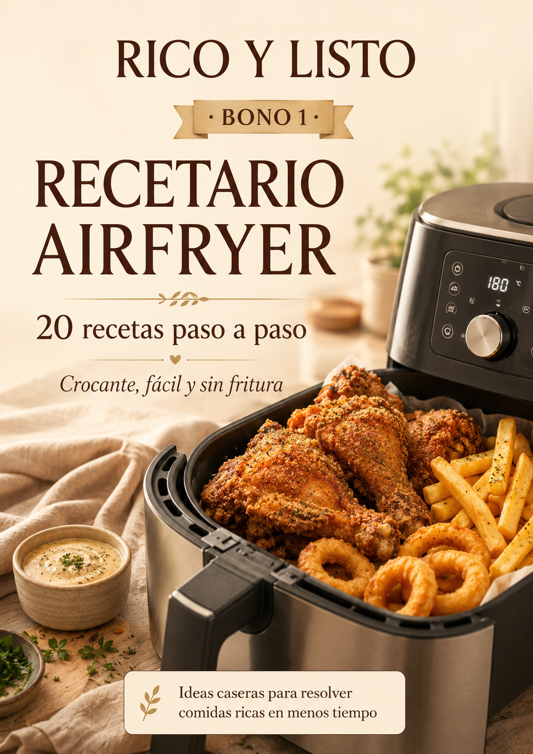 AirFryer Rico y Listo
